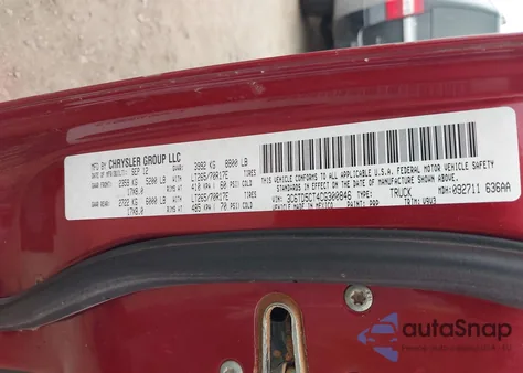 2012 Ram 2500 St from USA, damaged, VIN 3C6TD5CT4CG300846